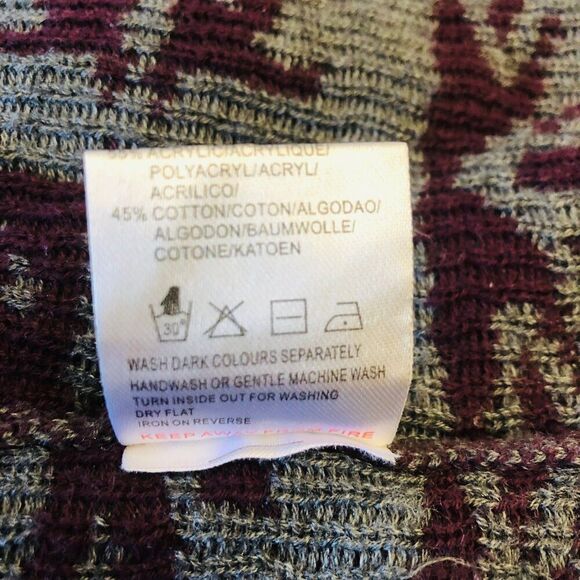 Y London Women Open Front Sweater Vest Duster Fringe 70s Style Retro Boho Chic - Picture 6 of 6